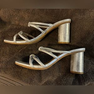 Size 8 Silver Heels